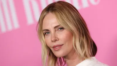 US-South African actress Charlize Theron attends Apple TV's "Palm Royale" official Emmy FYC (For Your Consideration) event at the Wolf Theatre at Saban Media Center in North Hollywood, California on January 15, 2026. (Photo by VALERIE MACON / AFP via Getty Images)