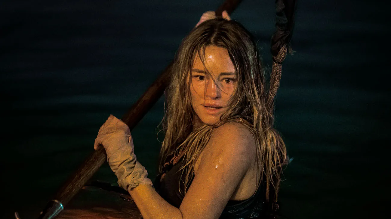 Hassie Harrison in Dangerous Animals.