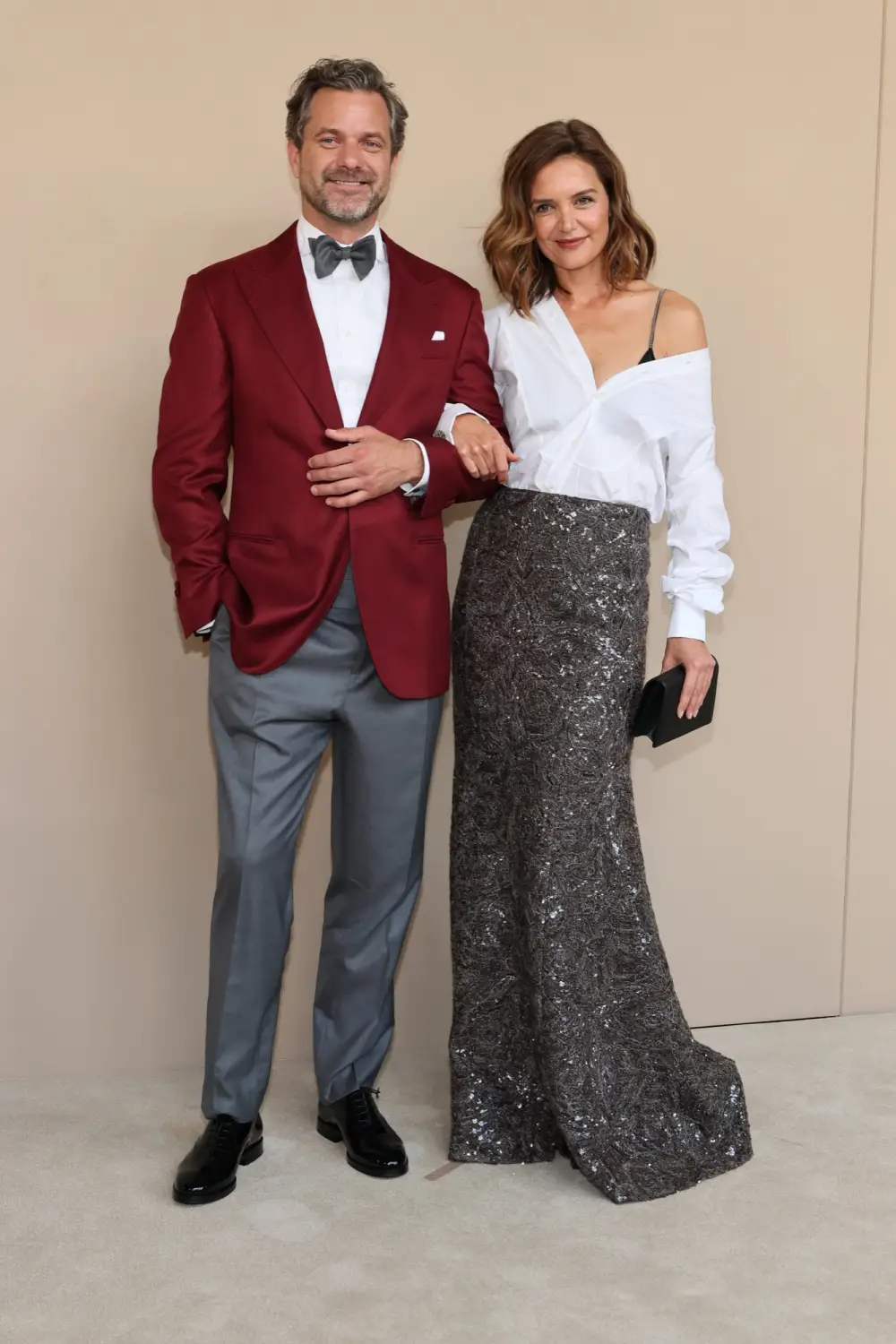 Dawsons Creek Alums Joshua Jackson Katie Holmes Reunite at NYC Gala Full Body Shot