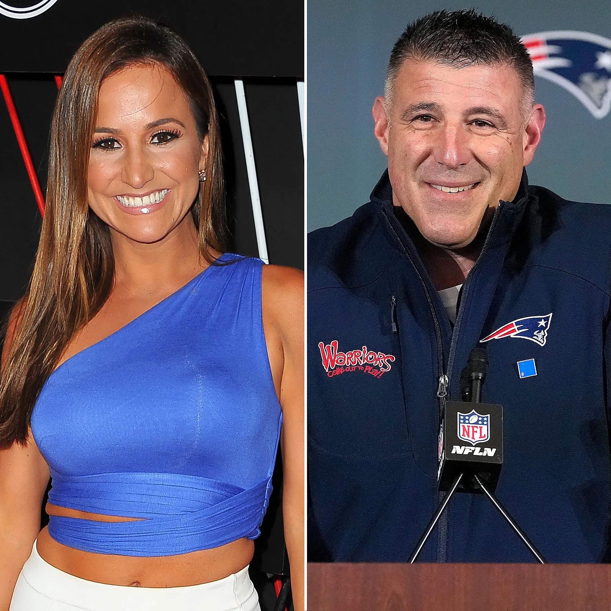 Dianna Russini and Mike Vrabel Held Rival Pool Party in Front of 28 NFL Coaches