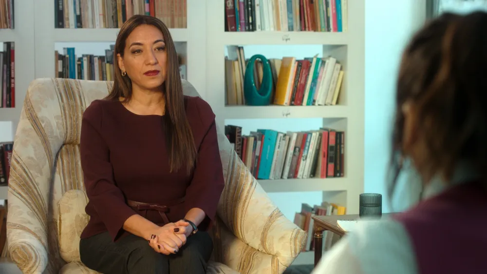 Lorena Vega en la serie "Envidiosa".