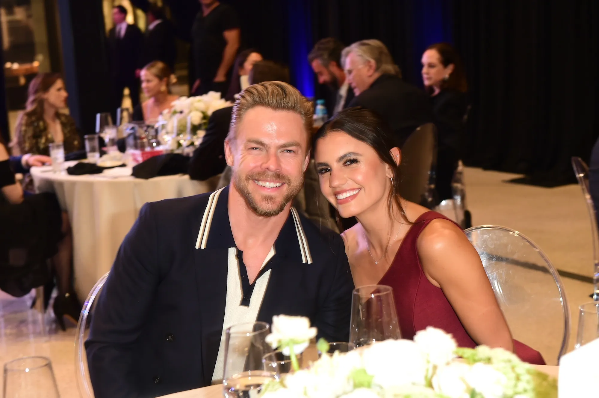 What Derek Hough and Wife Hayley Have Said About Parenthood GettyImages-1489613941