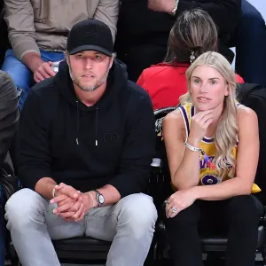 FEATURE Kelly Stafford Caught Screaming at Officials Courtside During Lakers Rockets Playoff Game