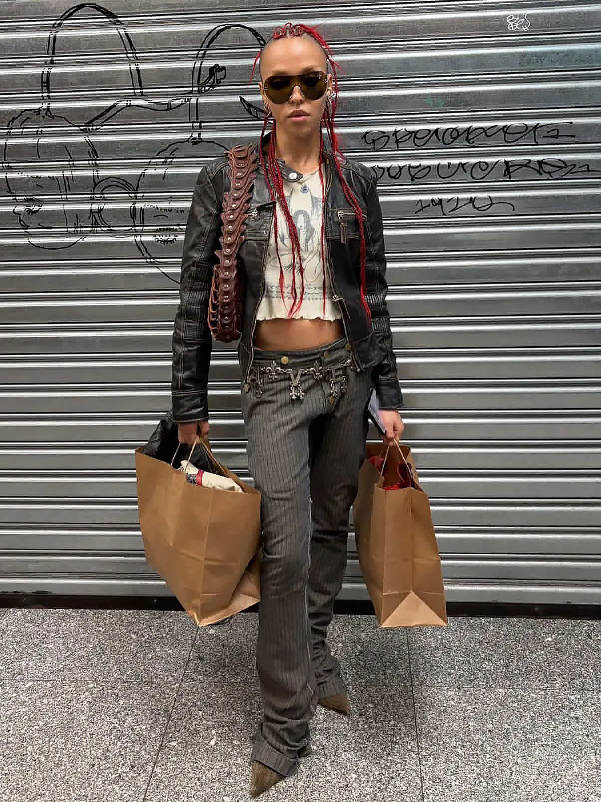 FKA Twigs They Wear Their Purchase Straight Out of the Store Just Like Us
