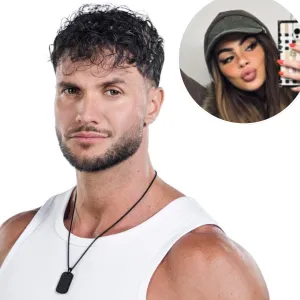 Luana Fernández, la modelo argentina que "se lanzó" a Fabio Agostini en 'Gran Hermano'.