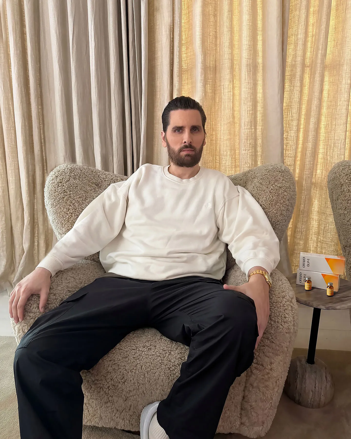 Feature Scott Disick Shows Weight Loss While Promoting GLP-1 Medication