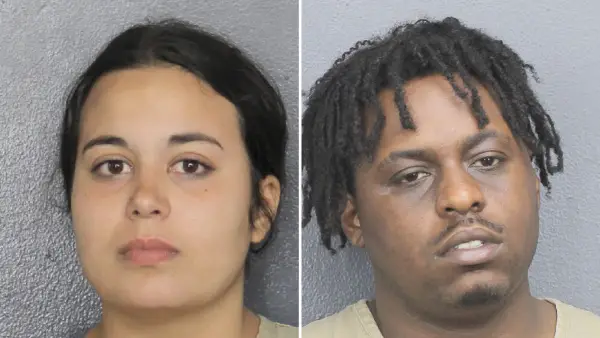 Florida Couple Accused of Staging Infant Death Crystal Garcia and Anfernee Watts Mugshot