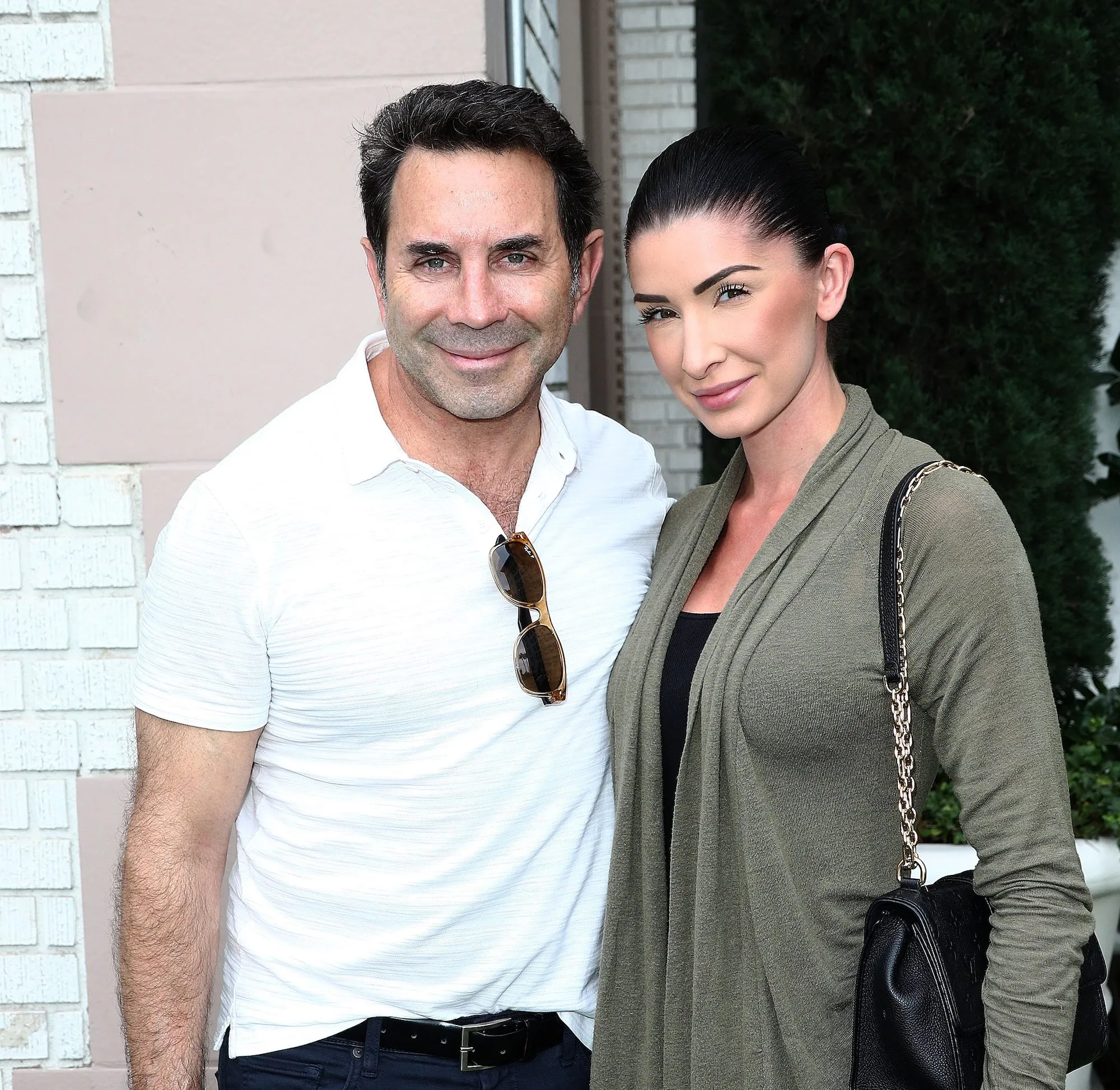 GettyImages-1080188980 Celebs Who Posted About Fake Pregnancies on April Fools Day Paul Nassif Brittany Pattakos