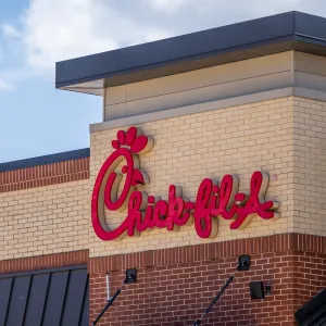 GettyImages-1406985650 This Chick-fil-A In Maryland Gives You Free Ice Cream for Ditching Your Phone