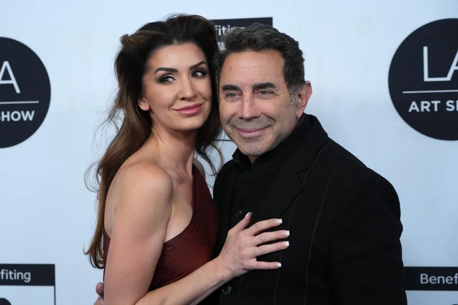 GettyImages-1466613316 Celebs Who Posted About Fake Pregnancies on April Fools Day Paul Nassif Brittany Pattakos