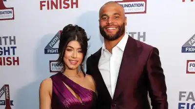 GettyImages-2153471734 Dak Prescott Sarah Jane Ramos 2024