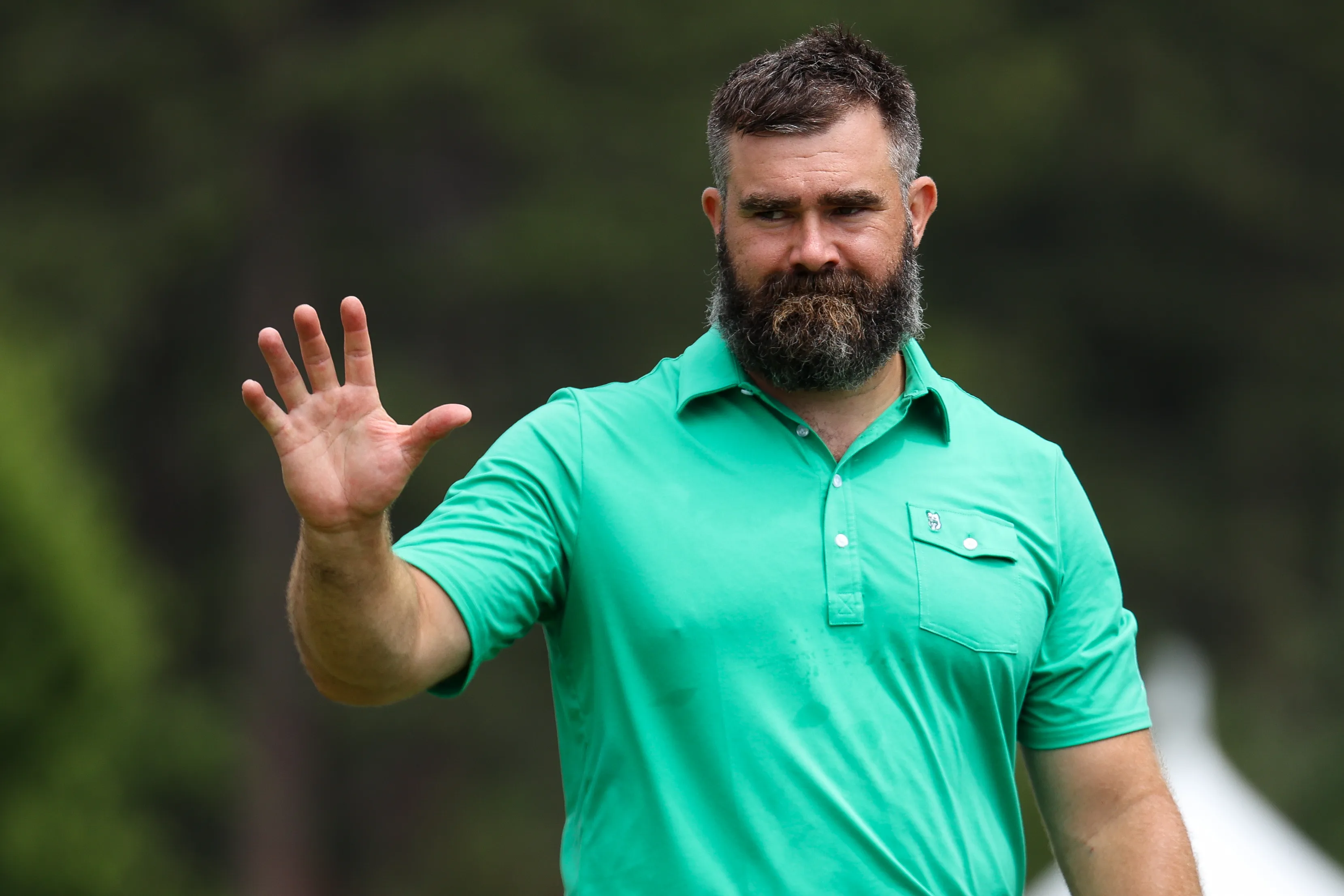 Jason Kelce Shares Daughter's First Time at a Country Club, Says He's 'Never Seen a Prettier Swing'