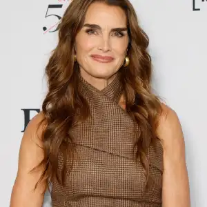 Brooke Shields attends the Forbes and Mika Brzezinski 50 Over 50 Celebration at The Rainbow Room on October 25, 2024 in New York City.