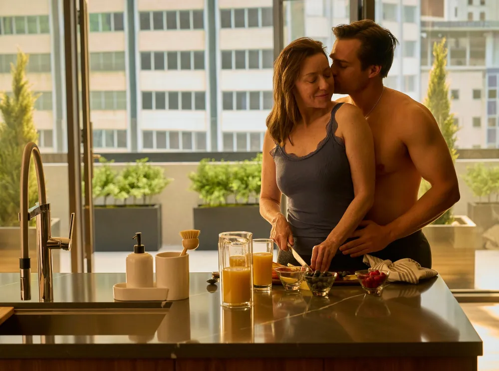 Molly Parker y Jon Ecker