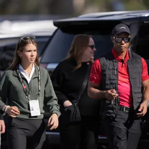 Kai Trump Supports Mom Vanessas Boyfriend Tiger Woods as He Begins Rehab