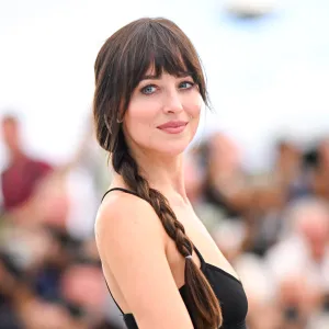 Dakota Johnson during the "Splitsville" photocall at the 78th annual Cannes Film Festival at Palais des Festivals on May 19, 2025 in Cannes, France.