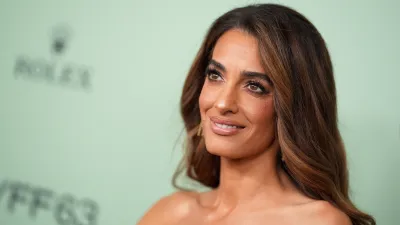 Amal Clooney at the "Jay Kelly" premiere during the 63rd New York Film Festival at Alice Tully Hall on September 29, 2025 in New York, New York.