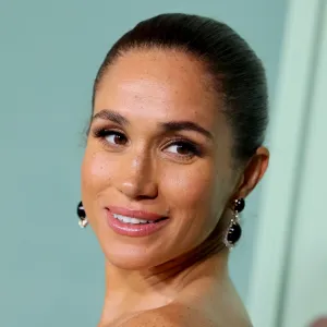 Meghan, Duchess of Sussex attends Annual Fifteen Percent Pledge Fundraising Gala Honoring Ms. Tina Knowles at Paramount Studios on February 07, 2026 in Los Angeles, California.