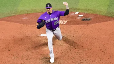 GettyImages-2268706571 Rockies' Brennan Bernardino Wears Wrong Jersey During Game