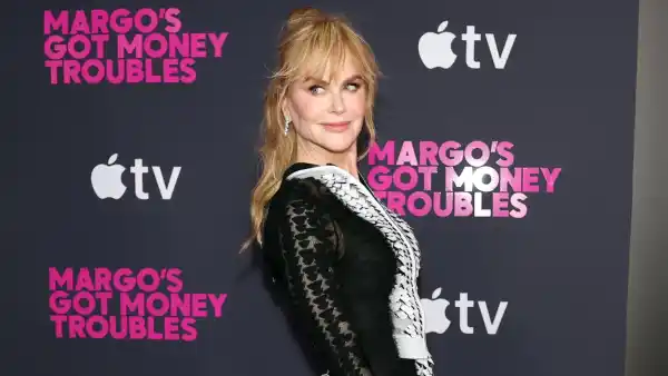 Nicole Kidman Flashes Skin in Cheeky Sheer Dress at 'Margo's Got Money Troubles' Premiere