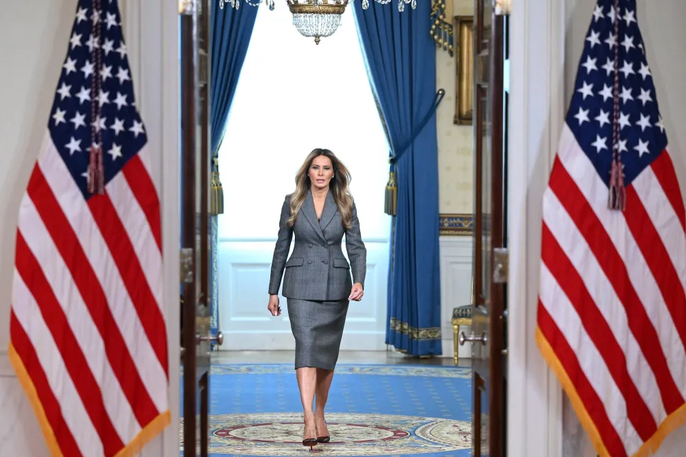 GettyImages-2269958372 Epstein Victims Speak Out Against Melania Trump Statement