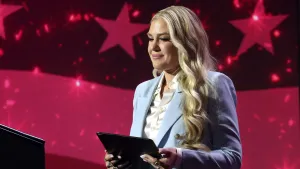 GettyImages-2271842335 erika kirk reportedly seen crying at white house correspodents dinner