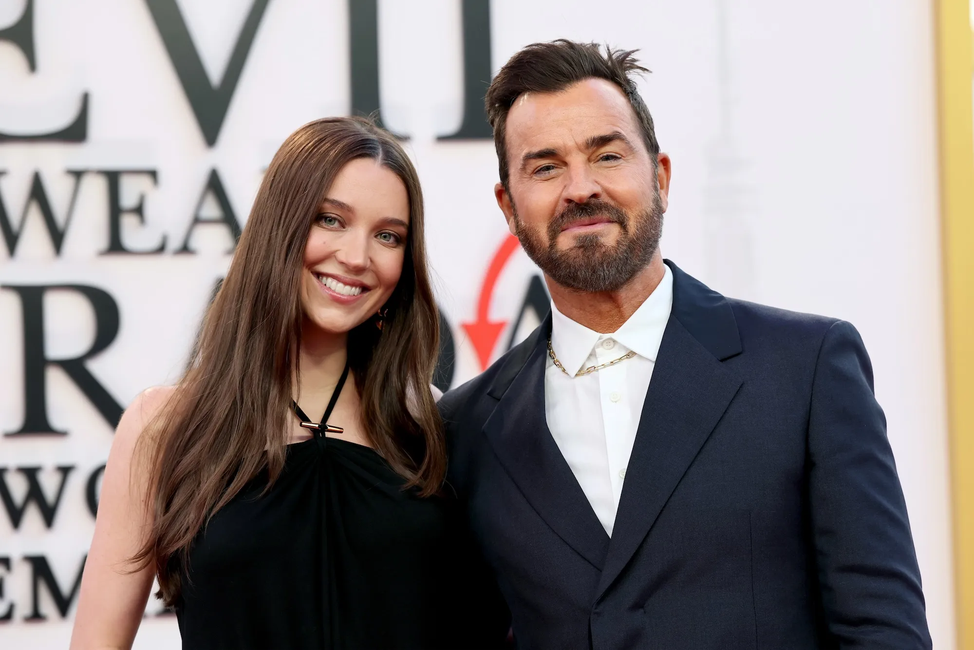 GettyImages-2272286295 Justin Theroux and Nicole Brydon Bloom Make Red Carpet Return 2 Days After Announcing Sons Birth