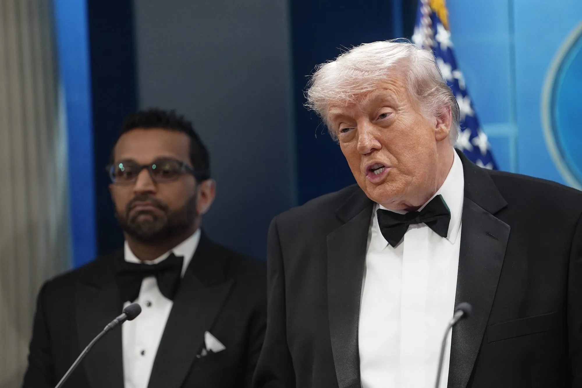 GettyImages-2273156148 Donald Trump Slams Suspected Shooter After WHCD Shooting