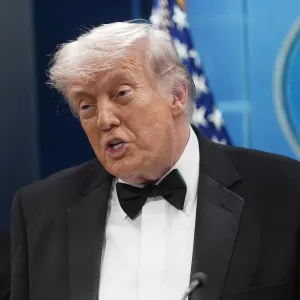 GettyImages-2273156148 Donald Trump Slams Suspected Shooter After WHCD Shooting