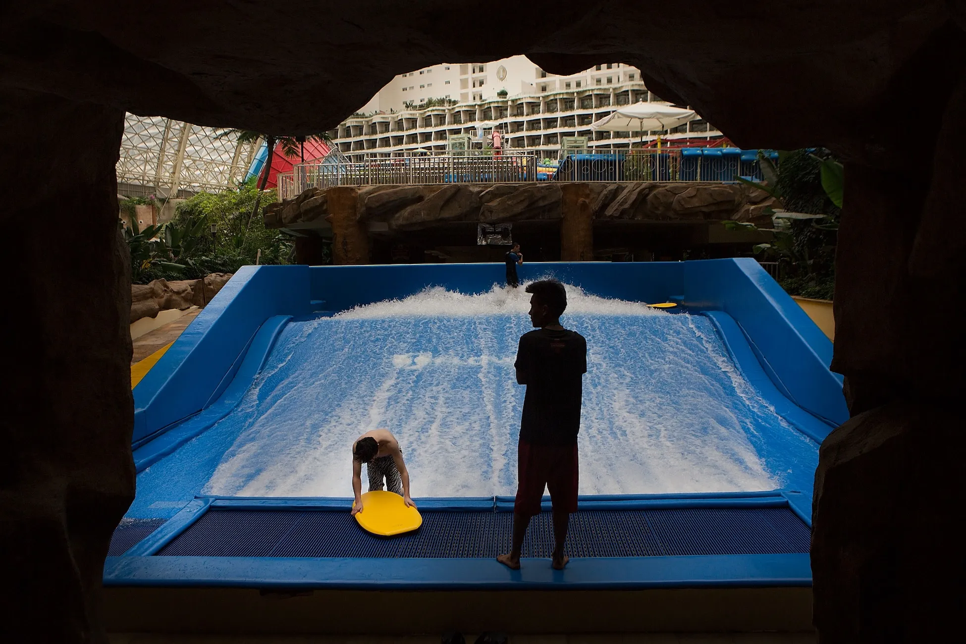 GettyImages-455906172 Remember This Dad Who Snuck His Son Into a Water Park? The Viral Video Is Back Again