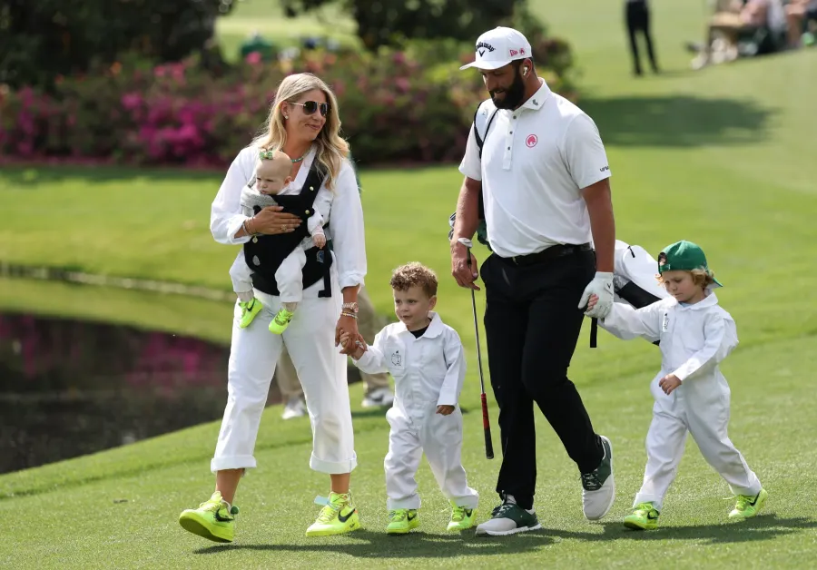Golfer Jon Rahm and Wife Kelley Cahill Relationship Timeline April 2025