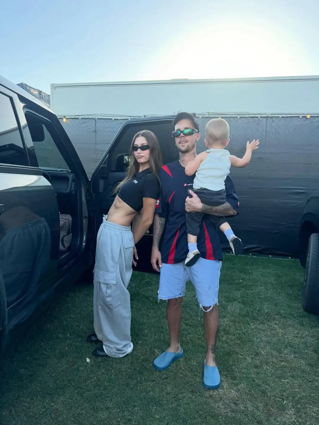 Hailey Bieber Shares Photo With Justin and Son Jack After Coachella Weekend