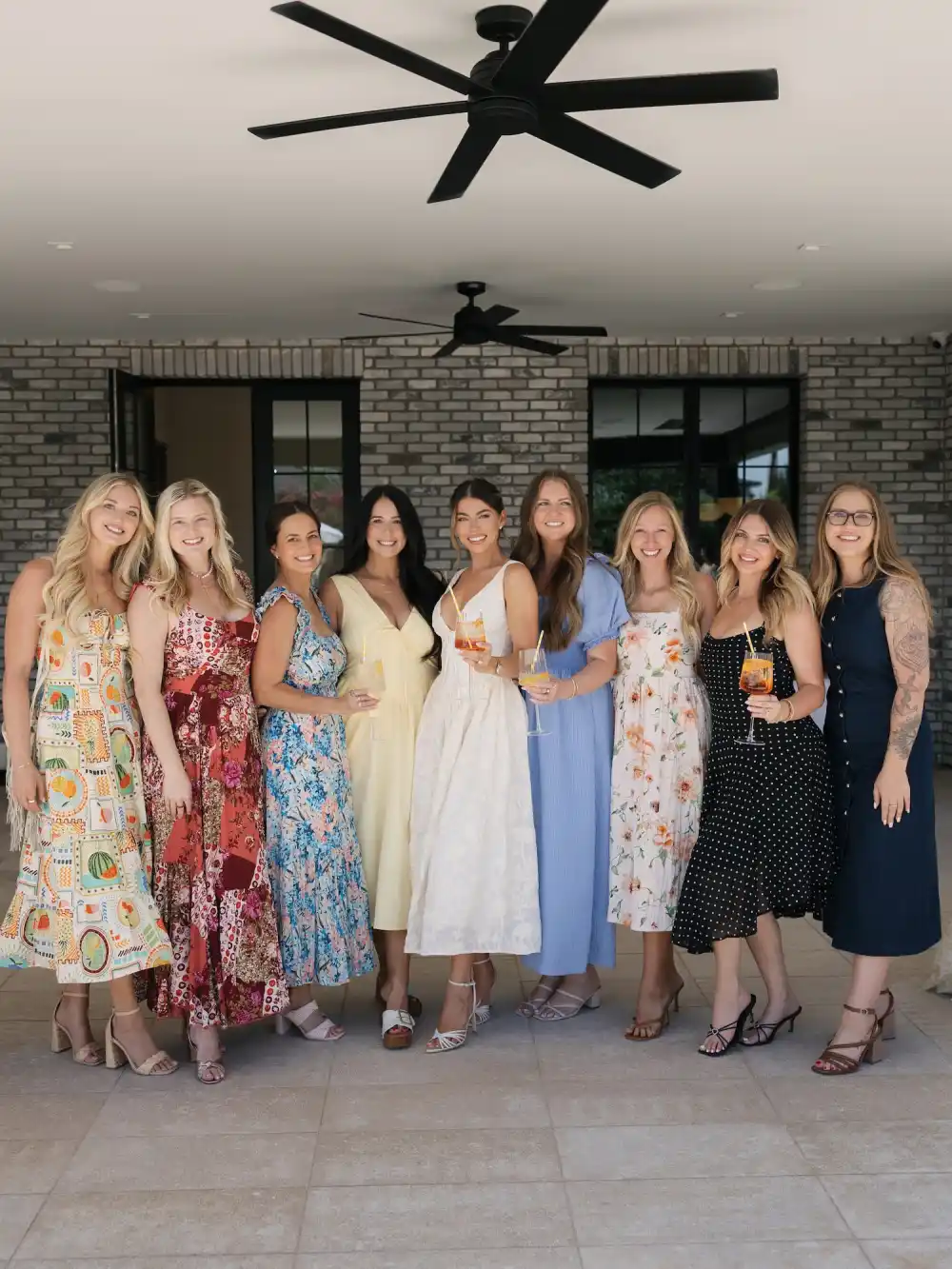 Amalfi Coast Inspired Bridal Shower at Private Estate in Scottsdale Arizona