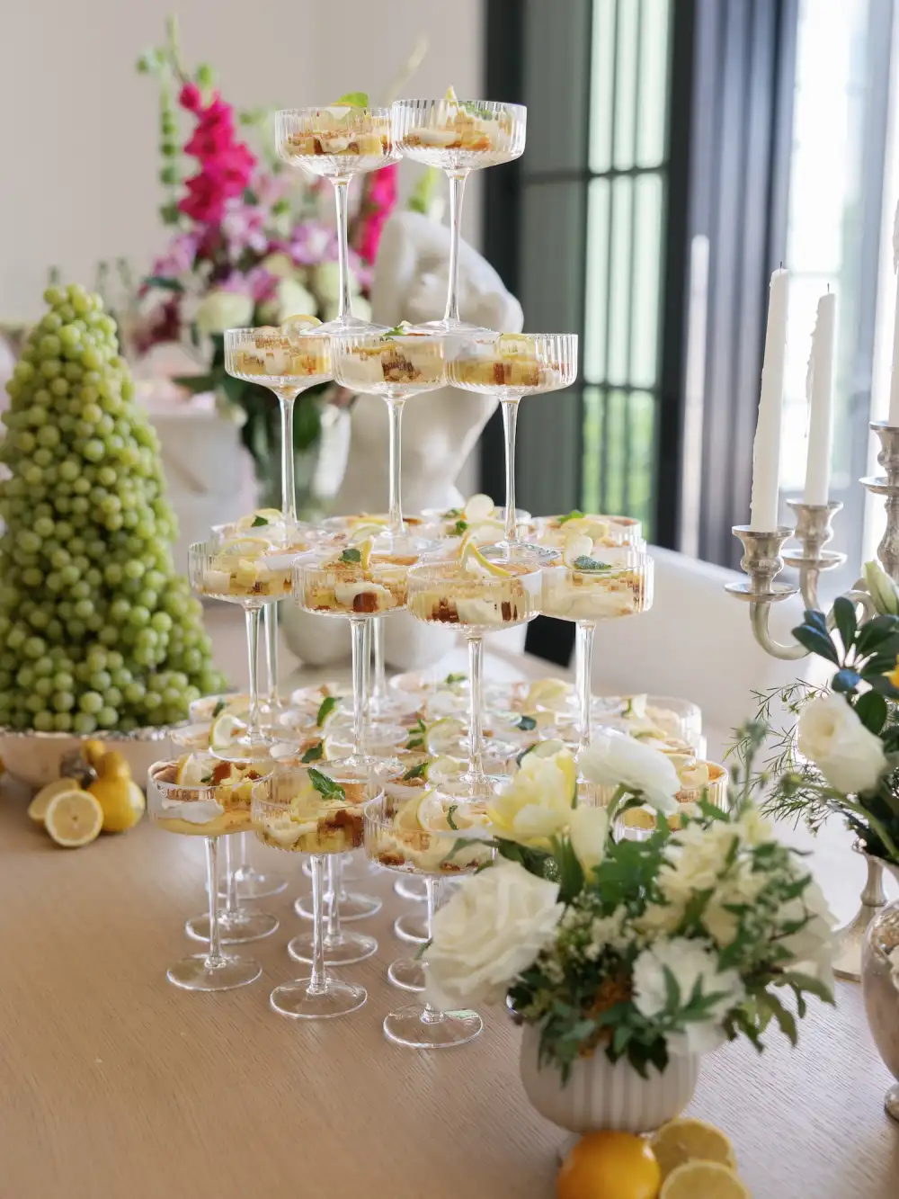 Amalfi Coast Inspired Bridal Shower at Private Estate in Scottsdale Arizona