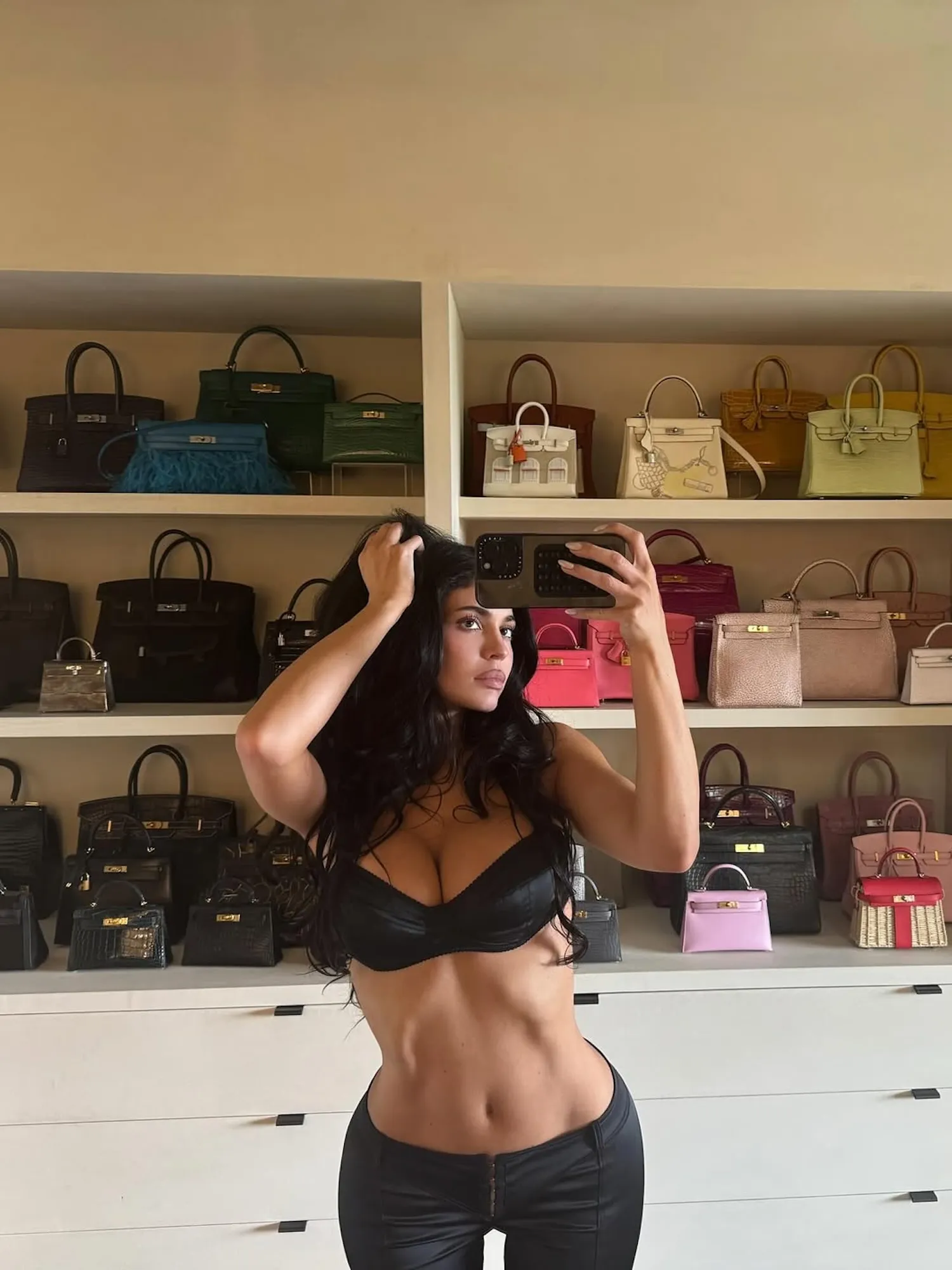 Kylie Jenner Flaunts Her Curves in a Bra and Low-Rise Pants With Louboutins: 'Can't a Girl Have Fun'