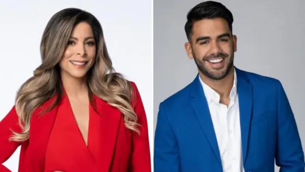 Lourdes Stephen y Carlos Adyan.