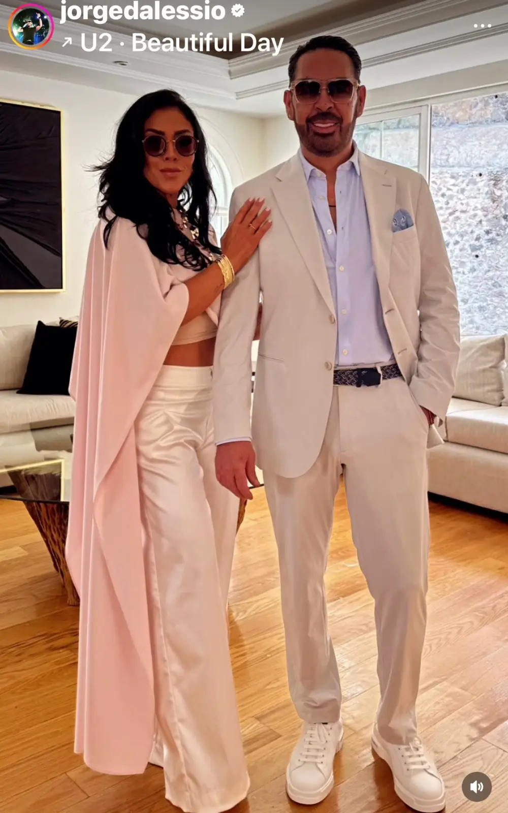 Marichelo y Jorge D'Alessio