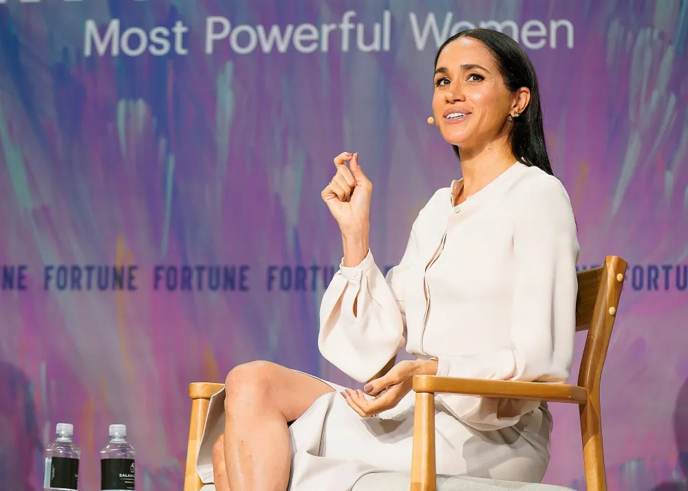 Meghan Markle and Prince Harry 2616 Luxury Handbag Shopping Cover Story Fortune Most Powerful Women Summit 2025