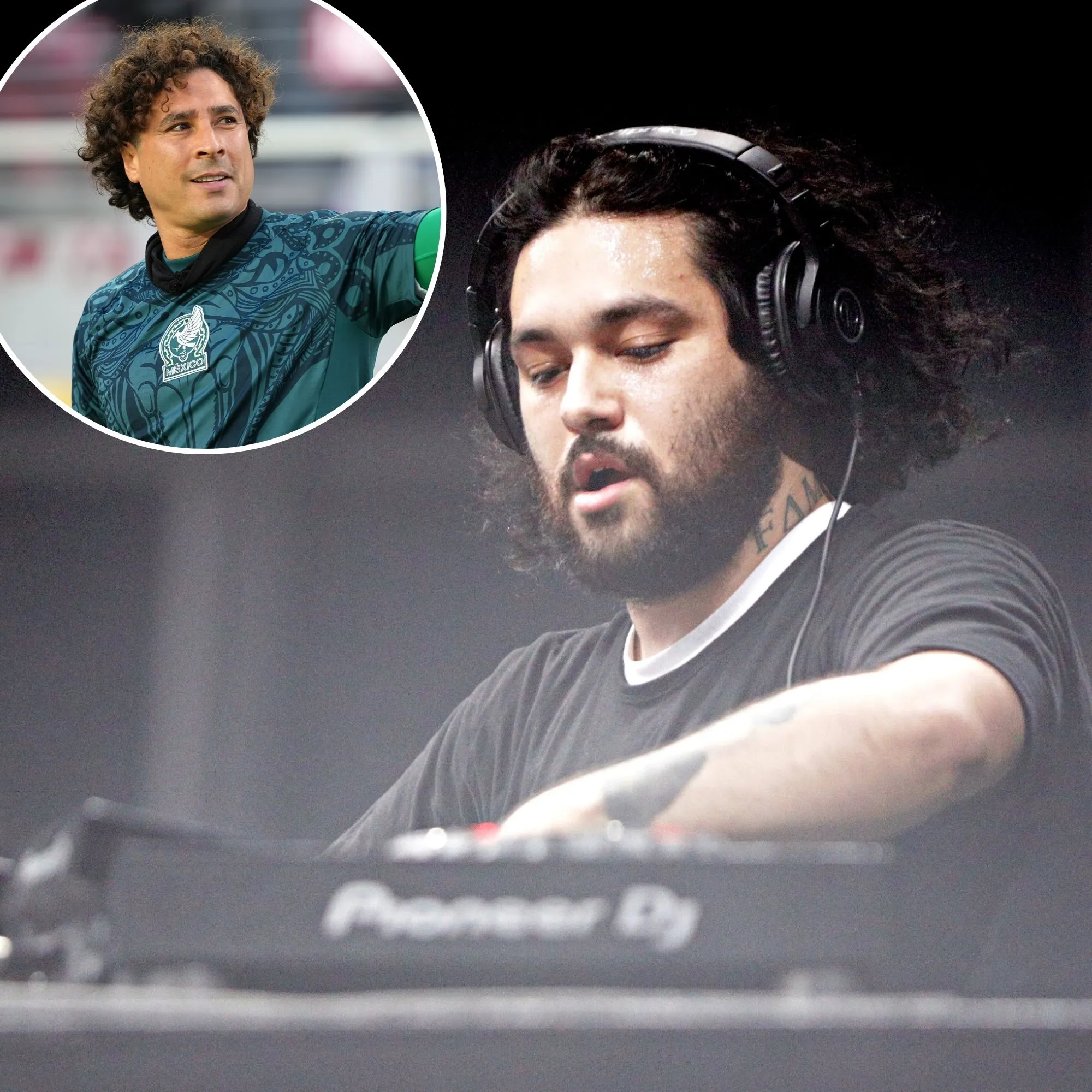 DJ Deorro y Guillermo Ochoa