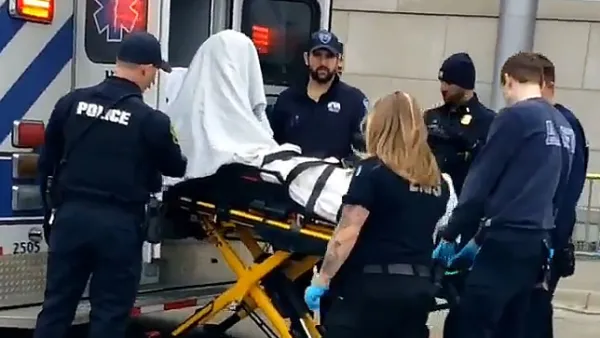 Michigan Basketball Player Taken Off Bus on Stretcher Under a Sheet Days Before Final Four
