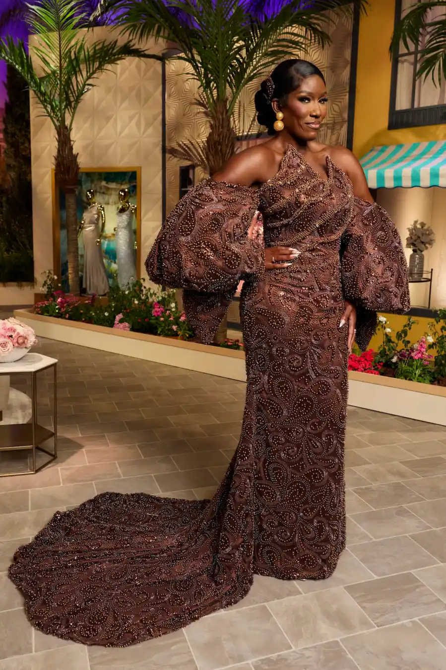 'RHOBH' Stars Bring the Va-Va-Voom in Glam Season 15 Reunion Looks Including a 74-Lb Dress and More