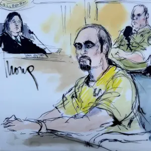 Nick Reiner Court Sketch April 29 2026