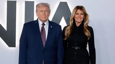 President Donald Trump Says He Didnt Know Melania Was Making a Statement About Jeffrey Epstein