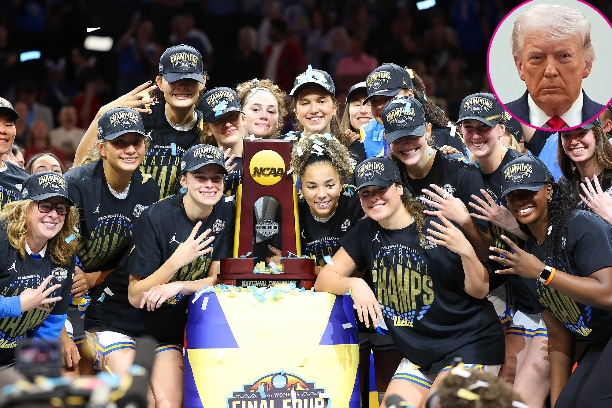 Promo UCLA Womens Basketball Team Shades President Donald Trump After Winning National Championship