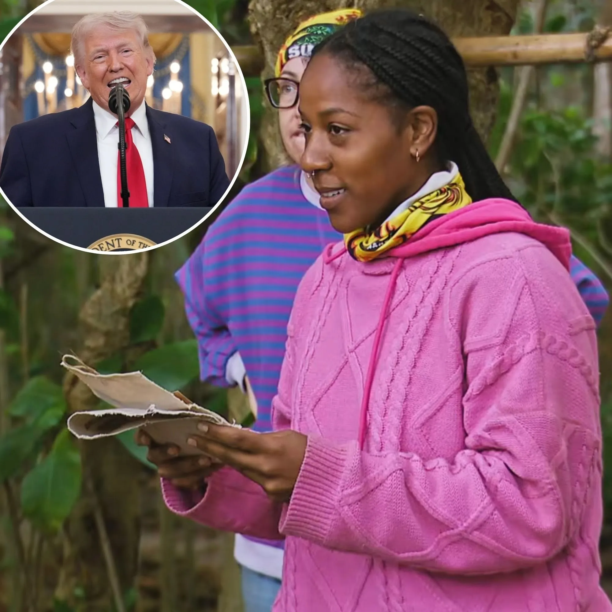 Survivor Fans Angry Over Trump Speech Interrupting Episode tiffany ervin 1