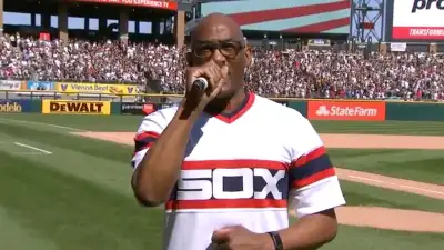 White Sox National Anthem Singer Suffered Medical Emergency While Performing in Shocking Scene Gerald Chaney