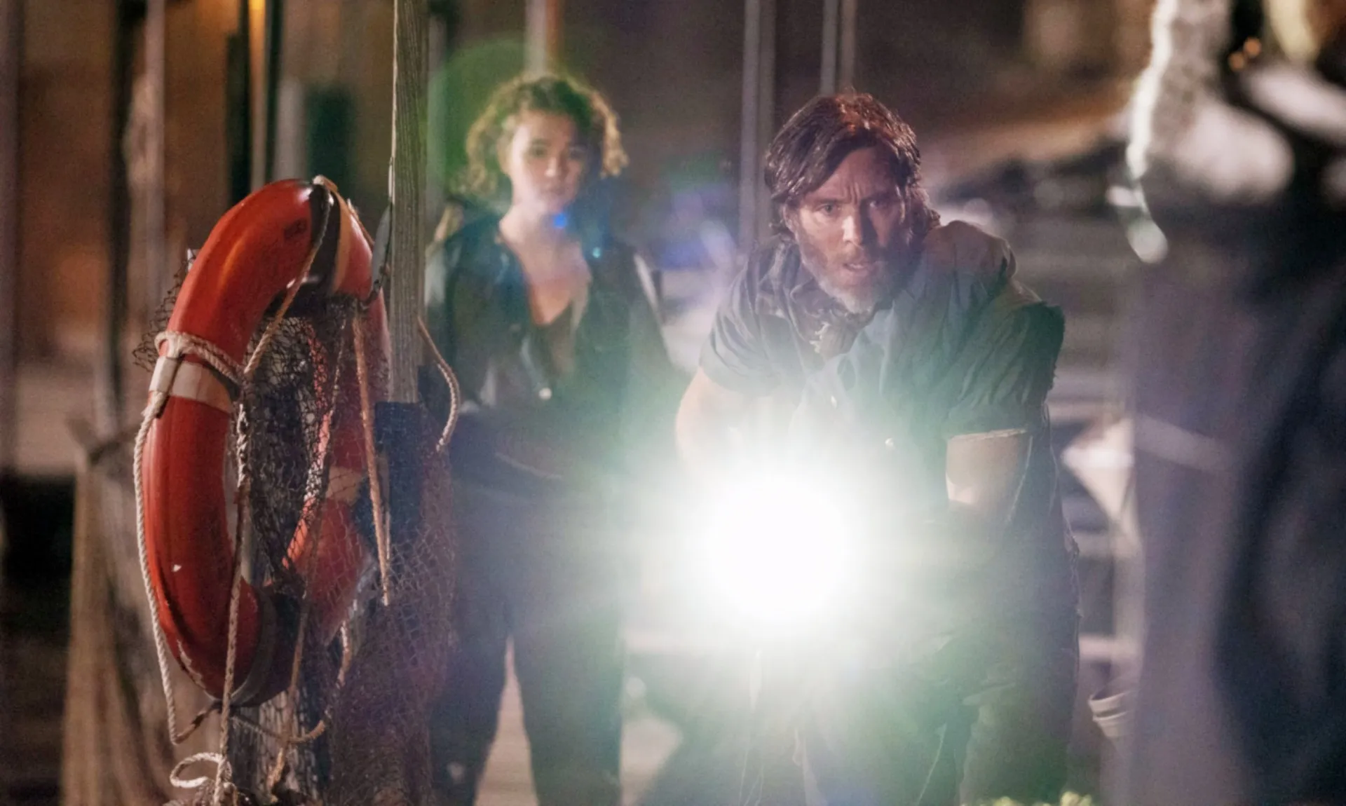 Millicent Simmonds and Cillian Murphy in A Quiet Place Part II