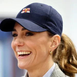 LONDON, ENGLAND - MARCH 12: Catherine, Princess of Wales during her visit to the RNLI Tower Station on March 12, 2026 in London, England. The Prince and Princess of Wales visited the Royal National Lifeboat Institution (RNLI) to hear about their work saving lives on the River Thames, as the charity celebrates 25 years of RNLI Lifeguards. (Photo by Chris Jackson/Getty Images)