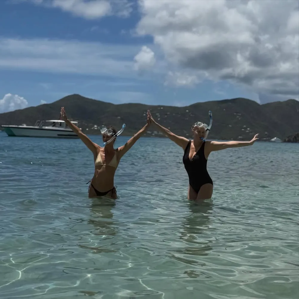 Amy Schumer Shows Off Her Chic Swimsuit Style in Timeless Black One-Piece on Vacation