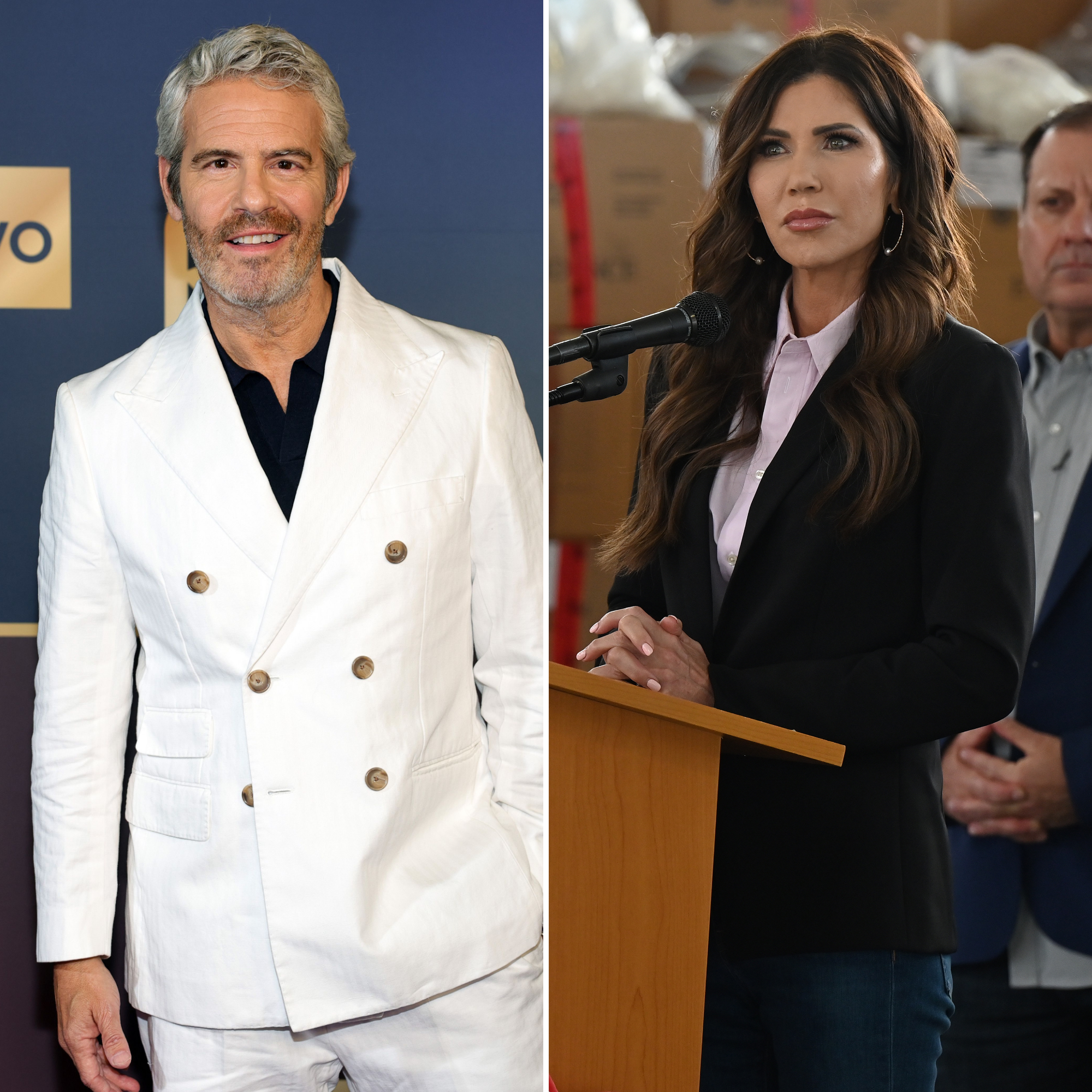 andy cohen kristi noem husband joke